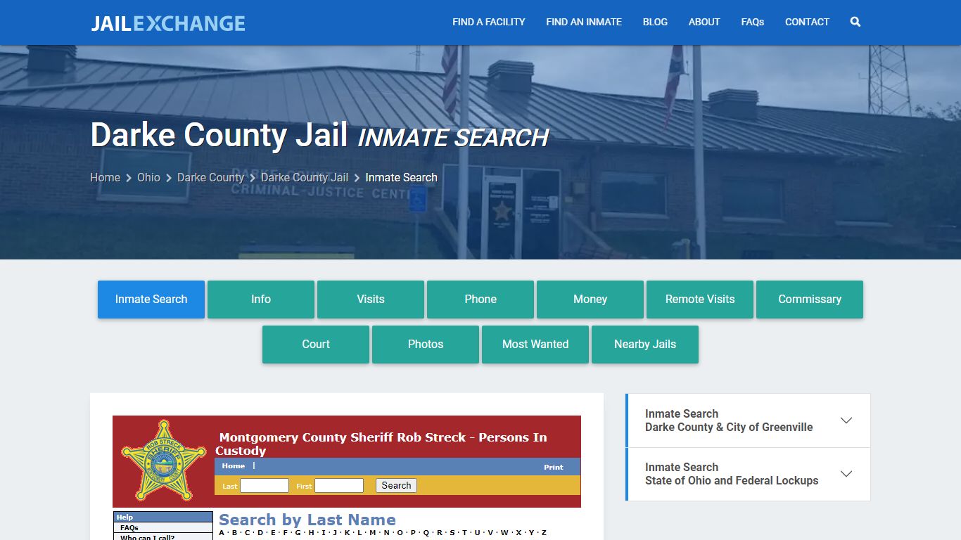 Inmate Search: Roster & Mugshots - Darke County Jail, OH